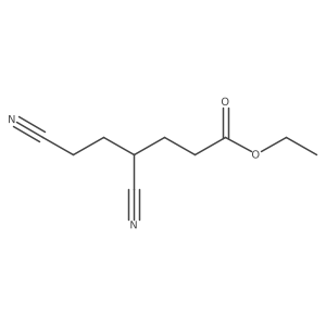 Ethyl 4,6-dicyanohexanoate Structure