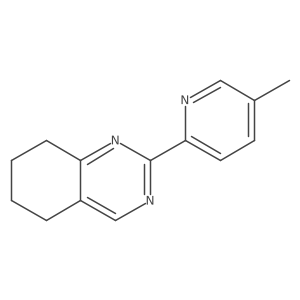 2-(5-Methylpyridin-2-yl)-5,6,7,8-tetrahydroquinazoline Structure