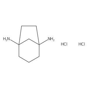 Bicyclo[3.2.1]octane-1,5-diamine dihydrochloride Structure