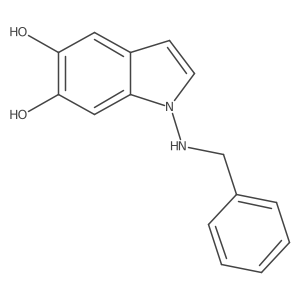 1-(Benzylamino)-1H-indole-5,6-diol结构式