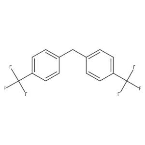 4,4'-Bis(trifluoromethyl)diphenylmethane结构式