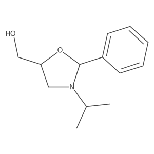 5-Oxazolidinemethanol, 3-(1-methylethyl)-2-phenyl-, (2S-cis)-结构式