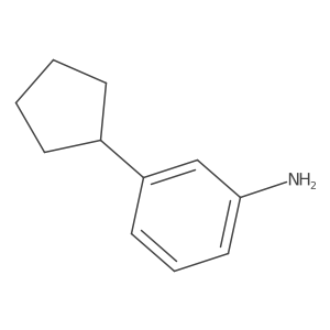 3-Cyclopentylaniline Structure