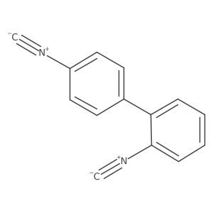 1-Isocyano-2-(4-isocyanophenyl)benzene Structure