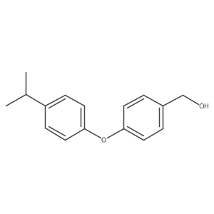 [4-(4-Isopropylphenoxy)phenyl]methanol结构式