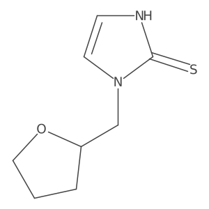 1-(oxolan-2-ylmethyl)-1H-imidazole-2-thiol Structure