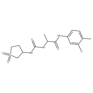 C14H17ClFN3O4S结构式