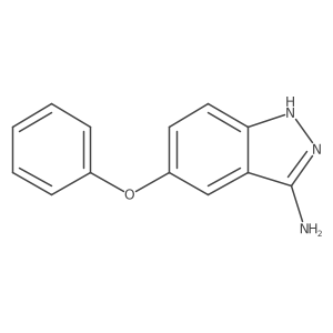 5-phenoxy-1H-indazol-3-amine结构式
