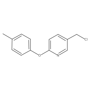 5-Chloromethyl-2-p-tolyloxy-pyridine Structure
