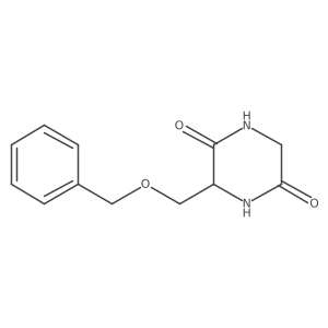 (S)-3-(benzyloxymethyl)piperazine-2,5-dione结构式