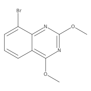8-Bromo-2,4-dimethoxyquinazoline结构式