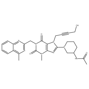 Linagliptin metabolite m531(1)结构式