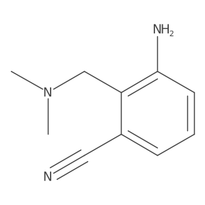 3-Amino-2-[(dimethylamino)methyl]benzonitrile Structure