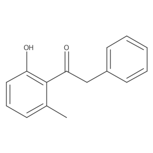 1-(2-Hydroxy-6-methylphenyl)-2-phenylethanone Structure