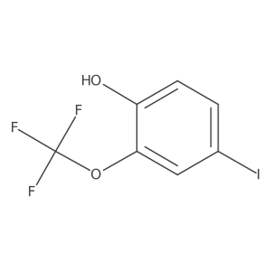 4-Iodo-2-(trifluoromethoxy)phenol结构式