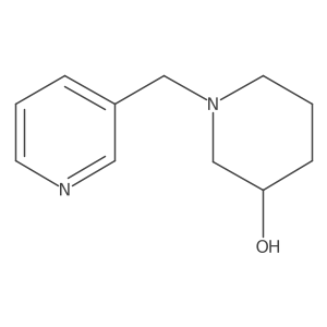 (S)-1-(pyridin-3-ylmethyl)piperidin-3-ol Structure