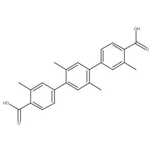 2',3,3'',5'-Tetramethyl-[1,1':4',1''-terphenyl]-4,4''-dicarboxylic acid结构式
