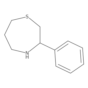 3-Phenyl-1,4-thiazepane Structure