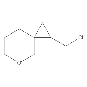 1-(Chloromethyl)-5-oxaspiro[2.5]octane Structure