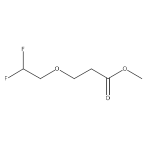 Methyl 3-(2,2-difluoroethoxy)propanoate Structure