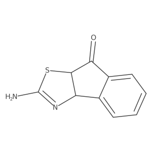 2-Amino-3a,8a-dihydro-8H-indeno[1,2-d]thiazol-8-one Structure