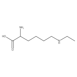 N~6~-Ethyl-L-lysine Structure