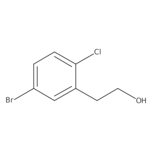 2-(5-Bromo-2-chlorophenyl)ethan-1-ol Structure