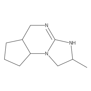 11-Methyl-1,8,10-triazatricyclo[7.3.0.0,2,6]dodec-9-ene结构式