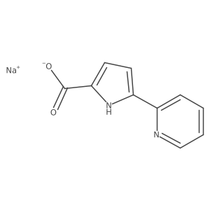 Sodium;5-pyridin-2-yl-1H-pyrrole-2-carboxylate Structure