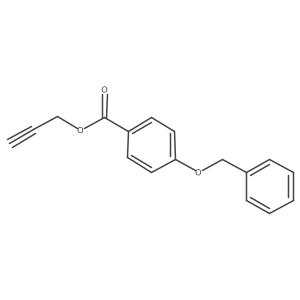 Prop-2-YN-1-YL 4-(benzyloxy)benzoate Structure