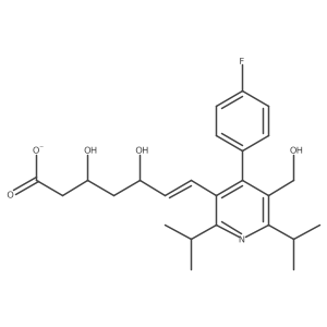 o-Desmethyl-cerivastatin结构式