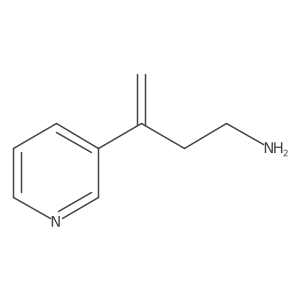 3-(Pyridin-3-yl)but-3-en-1-amine Structure