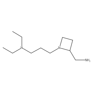 {1-[3-(Diethylamino)propyl]azetidin-2-yl}methanamine Structure