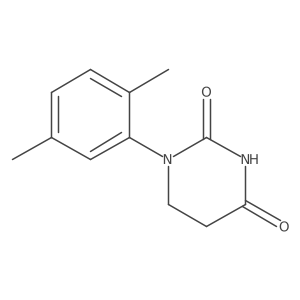 1-(2,5-Dimethylphenyl)hexahydropyrimidine-2,4-dione Structure