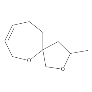 3-Methyl-2,6-dioxaspiro[4.6]undec-8-ene Structure