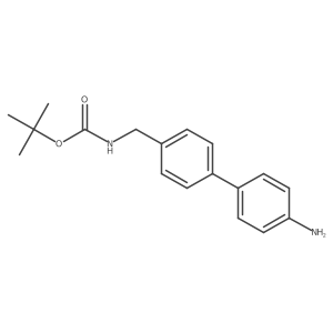 Tert-butyl ((4'-amino-[1,1'-biphenyl]-4-yl)methyl)carbamate Structure