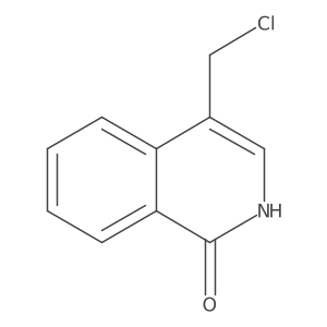 4-(Chloromethyl)-1,2-dihydroisoquinolin-1-one Structure