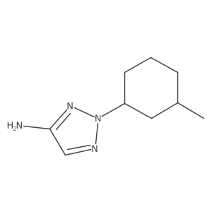 2-(3-methylcyclohexyl)-2H-1,2,3-triazol-4-amine Structure