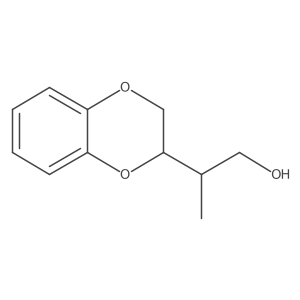 (2S)-2-(2,3-Dihydro-1,4-benzodioxin-3-yl)propan-1-ol Structure