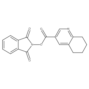 1,3-dioxo-2,3-dihydro-1H-isoindol-2-yl 5,6,7,8-tetrahydroquinoline-3-carboxylate结构式