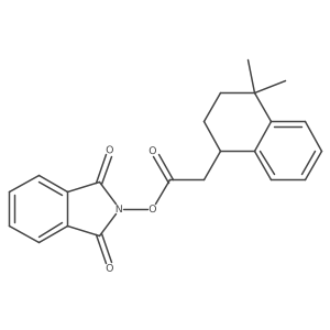 1,3-dioxo-2,3-dihydro-1H-isoindol-2-yl 2-(4,4-dimethyl-1,2,3,4-tetrahydronaphthalen-1-yl)acetate Structure