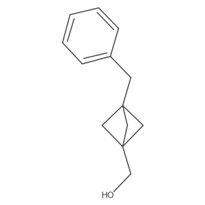 (3-Benzyl-1-bicyclo[1.1.1]pentanyl)methanol Structure