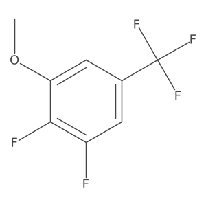 1,2-Difluoro-3-methoxy-5-(trifluoromethyl)benzene Structure