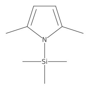 1-(Trimethylsilyl)-2,5-dimethylpyrrol Structure