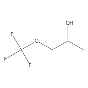 (2R)-1-(trifluoromethoxy)propan-2-ol结构式