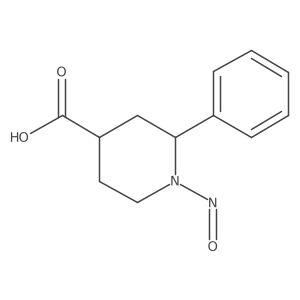 1-Nitroso-2-phenylpiperidine-4-carboxylic acid Structure