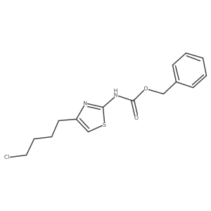 benzyl N-[4-(4-chlorobutyl)-1,3-thiazol-2-yl]carbamate Structure