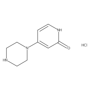 4-(Piperazin-1-yl)pyridin-2-ol hydrochloride结构式