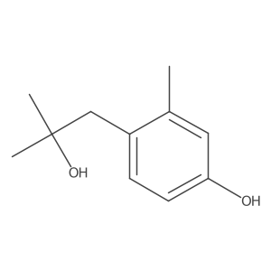 4-Hydroxy-I+/-,I+/-,2-trimethylbenzeneethanol结构式