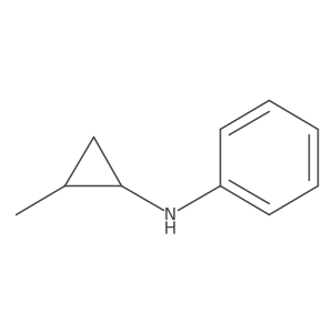 rel-N-[(1R,2R)-2-Methylcyclopropyl]benzenamine结构式